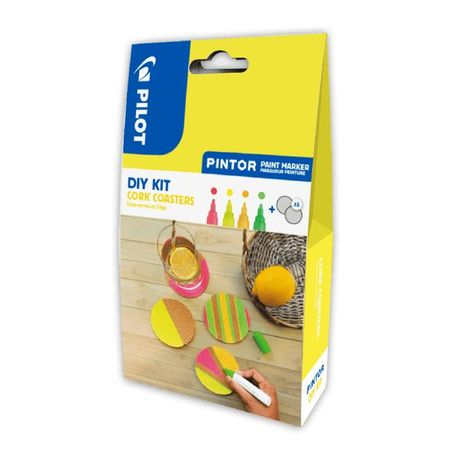 Set Markere Pilot Pintor DIY, Culori Neon