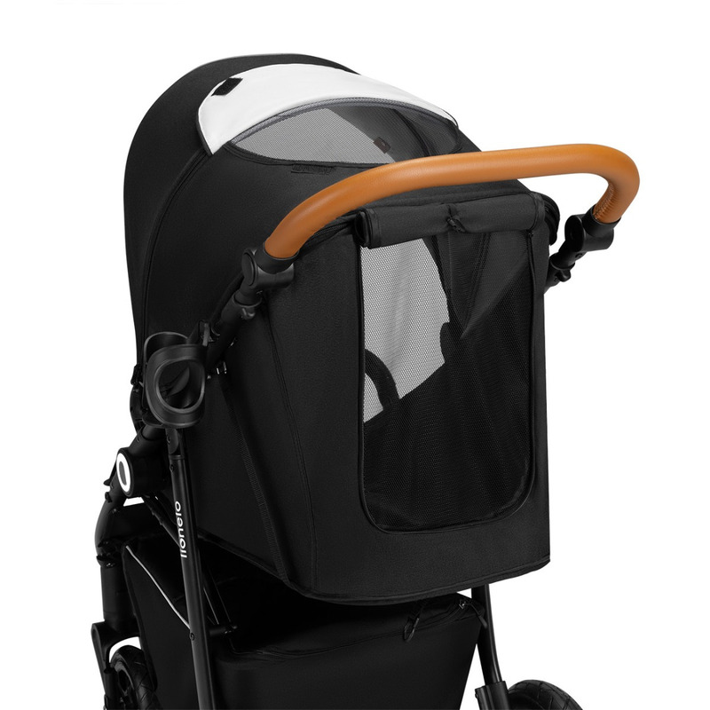 Lionelo Natt Carucior Sport 0-22kg Negru - imagine 2