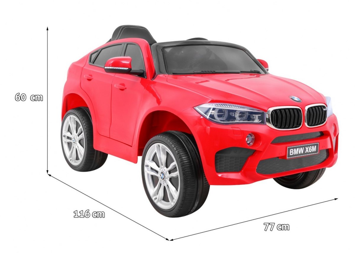 Masinuta Electrica BMW X6M Rosu pentru Copii - imagine 2
