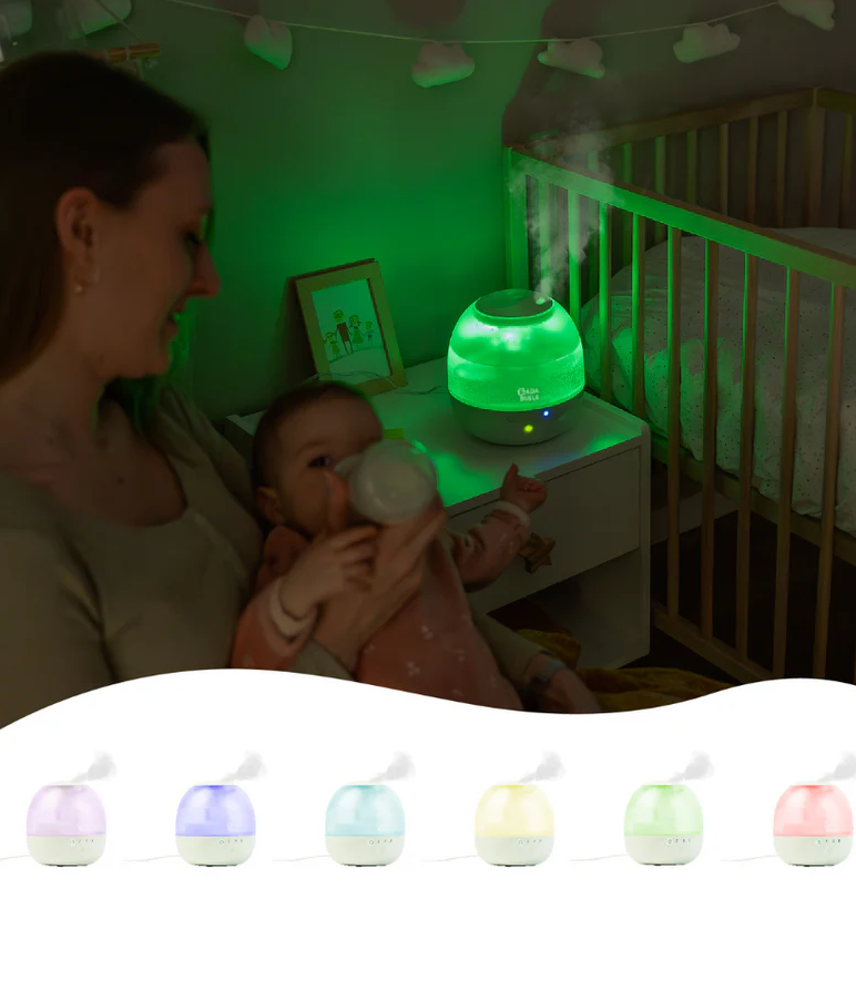 Umidificator Badabulle Bubble cu Lampa Veghe - imagine 5