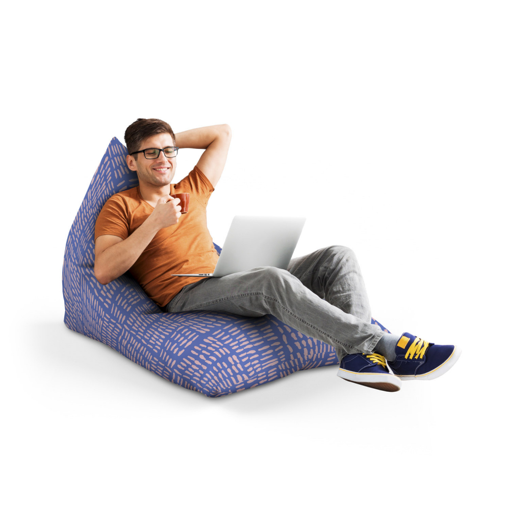 Fotoliu Puf Updeco Lounge Striped, Relaxant - imagine 4