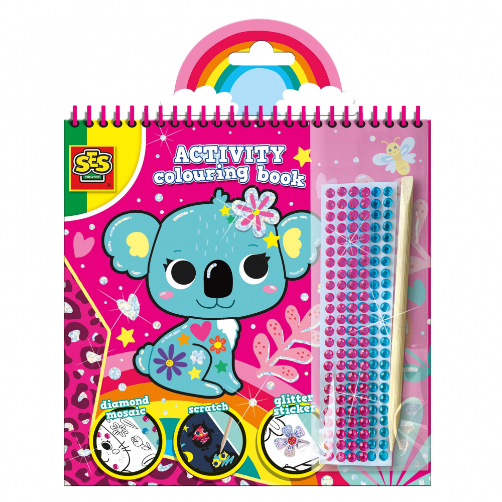 Carte Activitati Diamante 3-in-1 Ses Creative