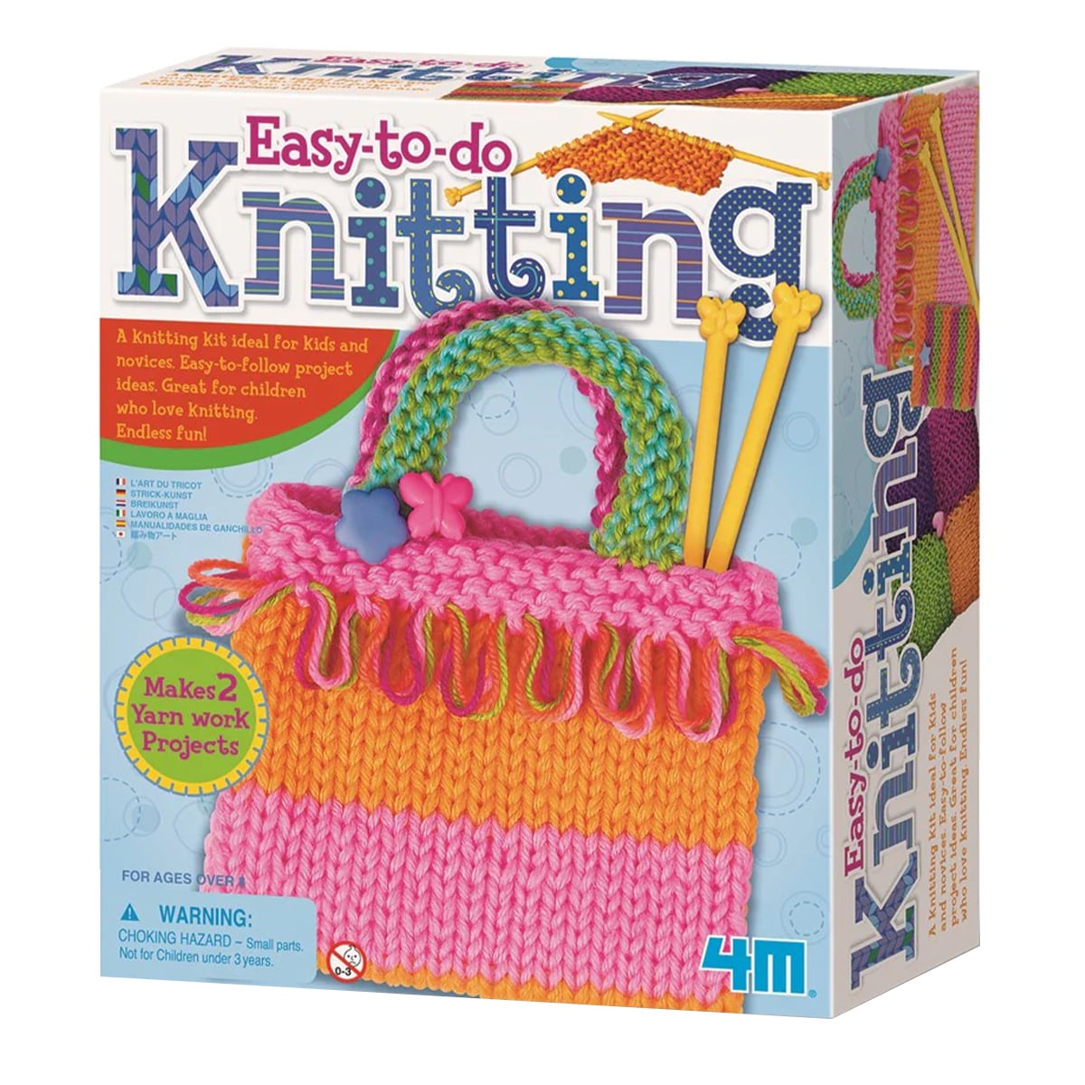 Set de Tricotat pentru Copii 4M