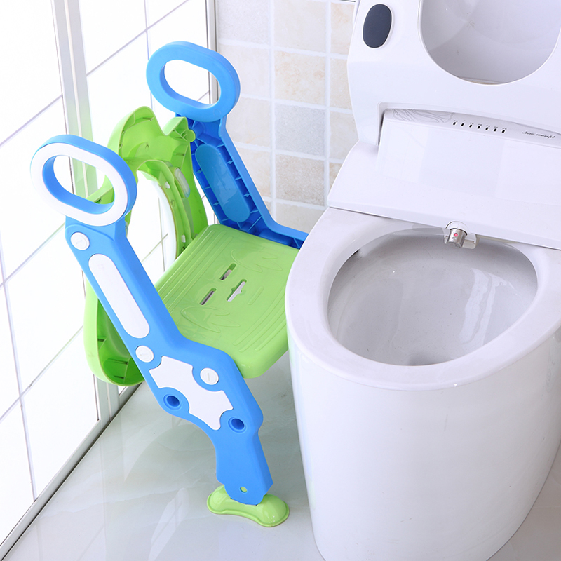 Reductor Toaleta Little Mom cu Scară | Pliabil - imagine 10