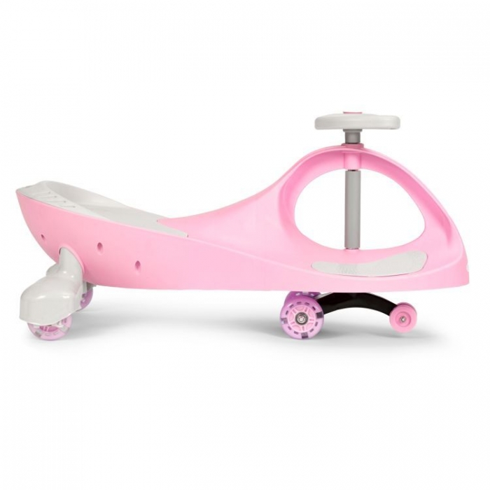 PlasmaCar Ecotoys Pink, Roti LED, Sarcina 120kg - imagine 7