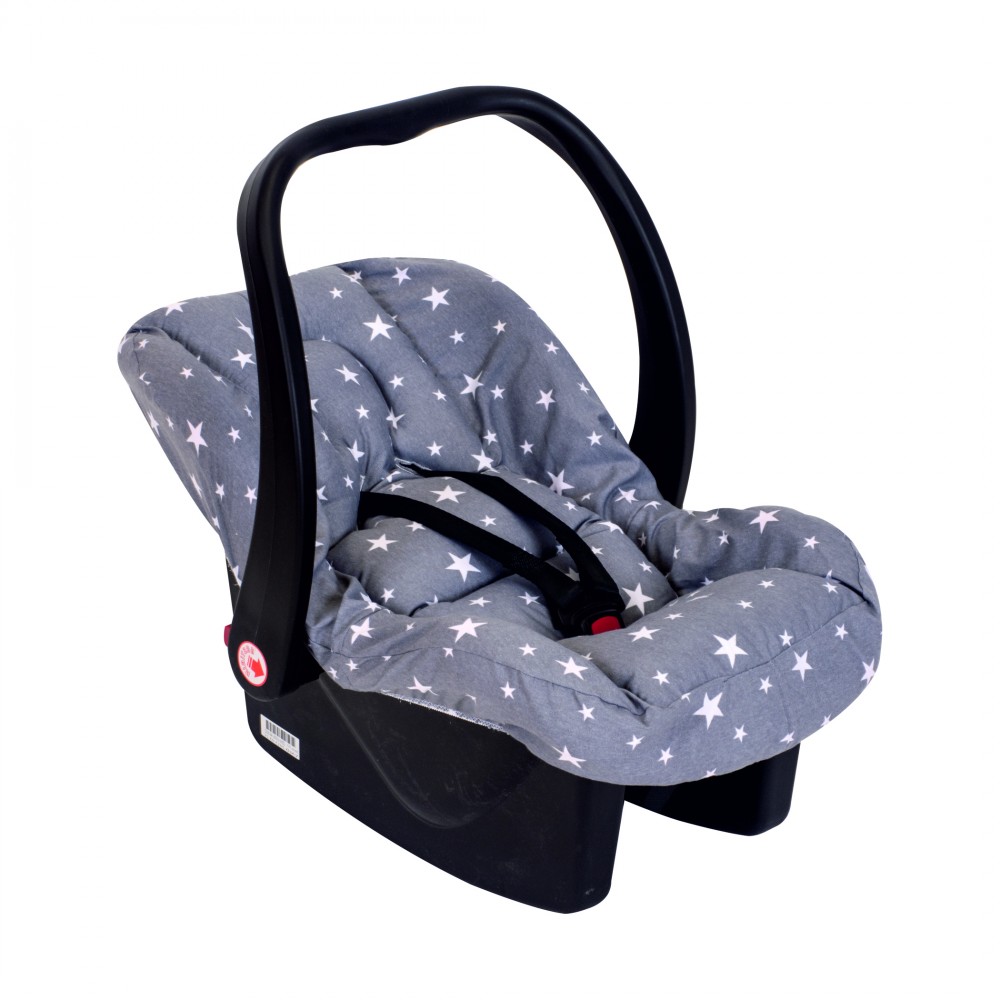 Husa Scoica Auto Sevibebe Grey Stars cu Reductor - imagine 2