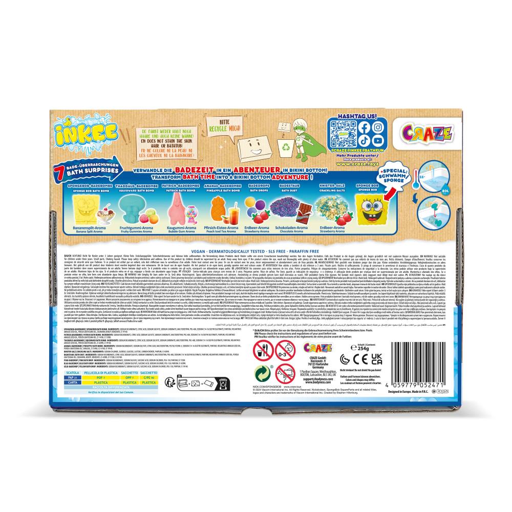 Set Cadou Baie SpongeBob 7 Surprize Craze - imagine 3