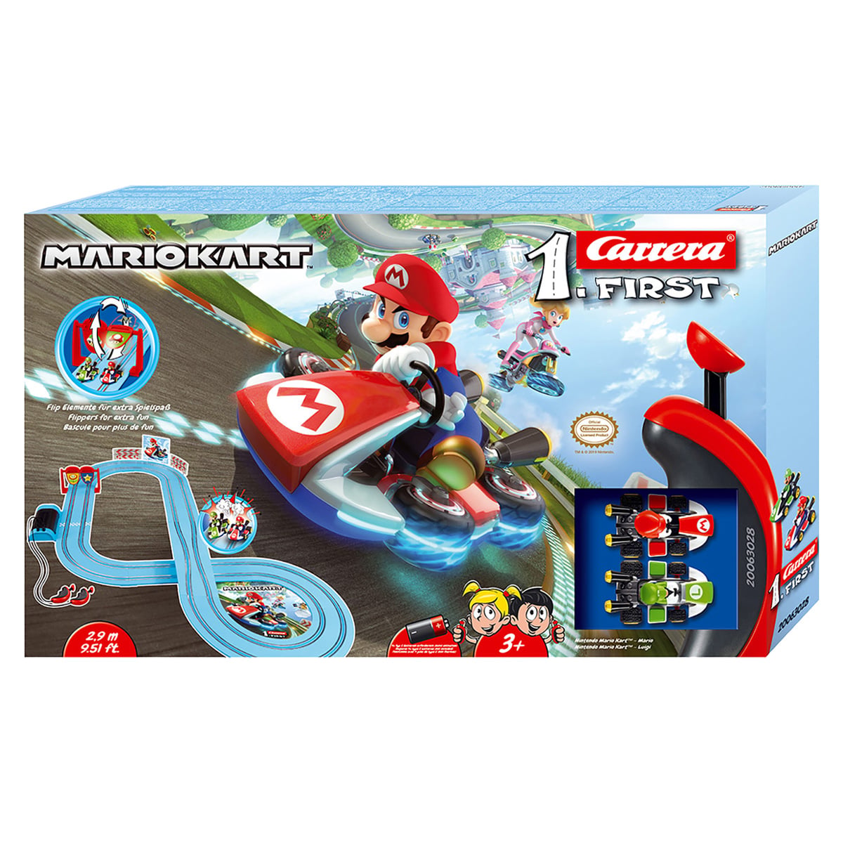 Pista Curse Electrica Carrera Super Mario
