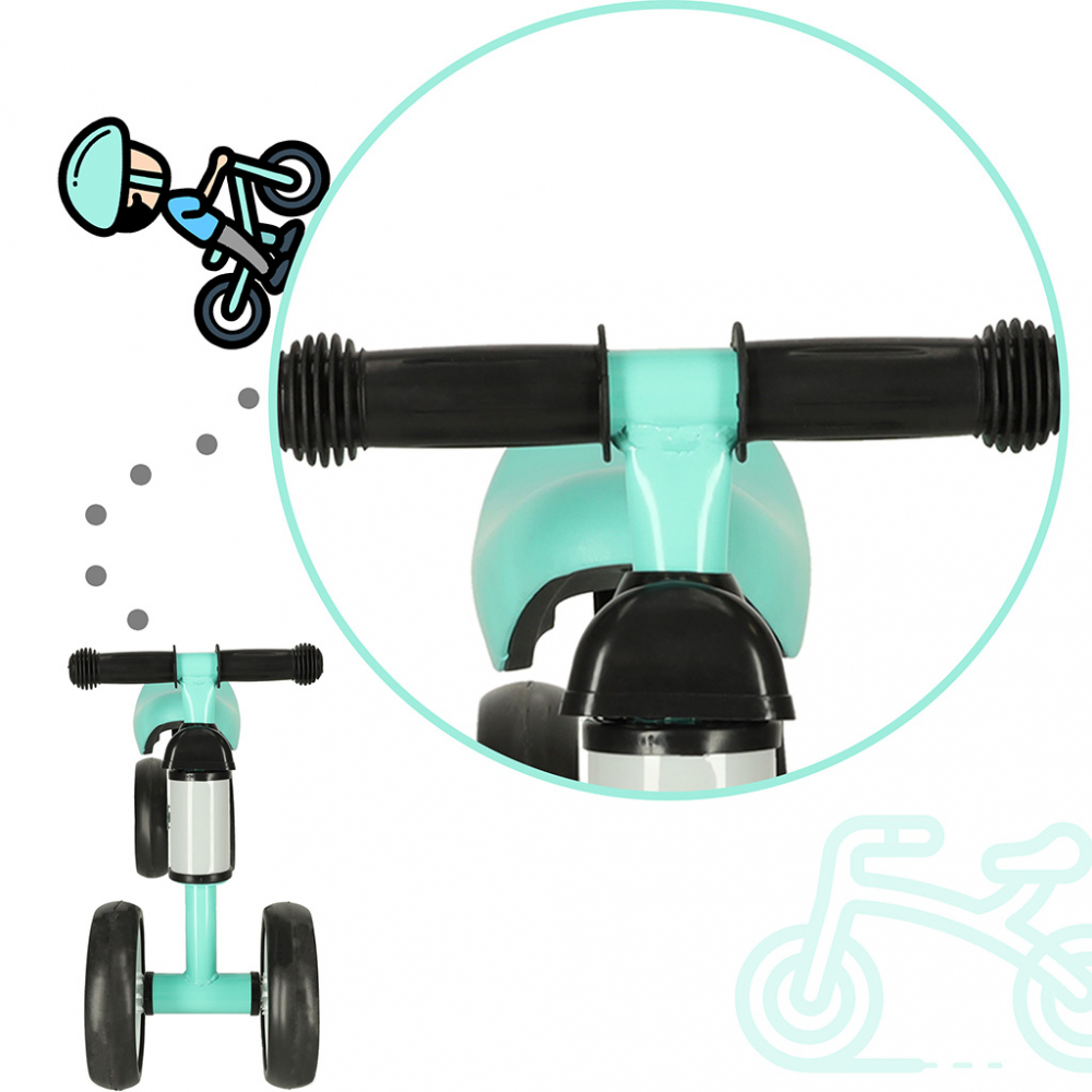 Ikonka Fix Tiny Verde Menta, Fara Pedale - imagine 5