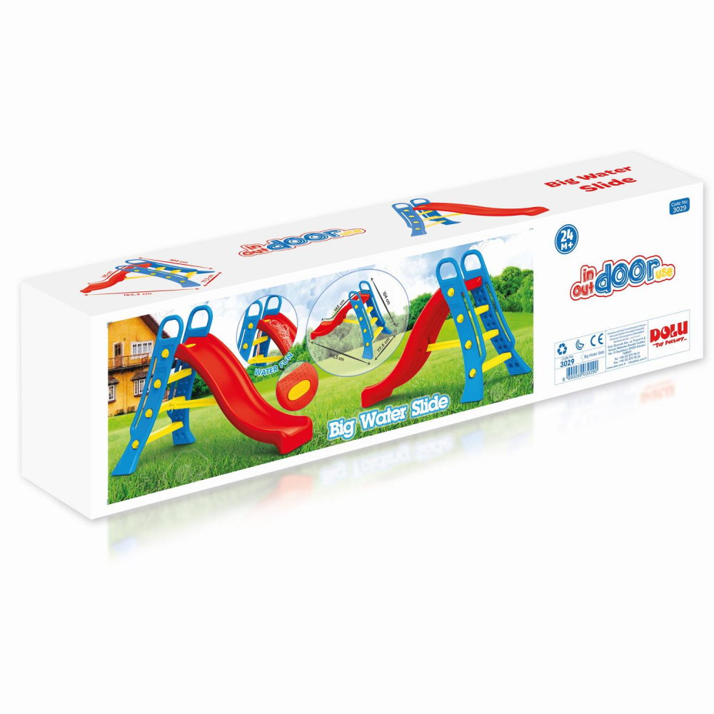 Tobogan Mare Dolu Colorat pentru Exterior