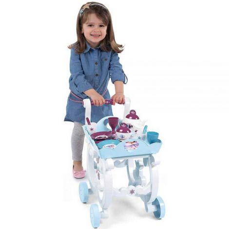 Smoby Frozen 2 XL - Carucior ceai cu 17 accesorii - imagine 4