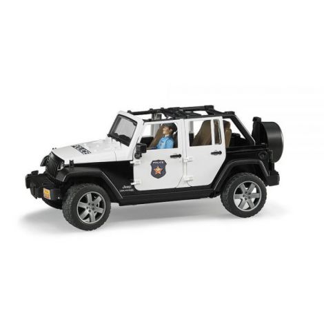 Bruder Jeep de Poliție cu Lumină și Sunete - imagine 5