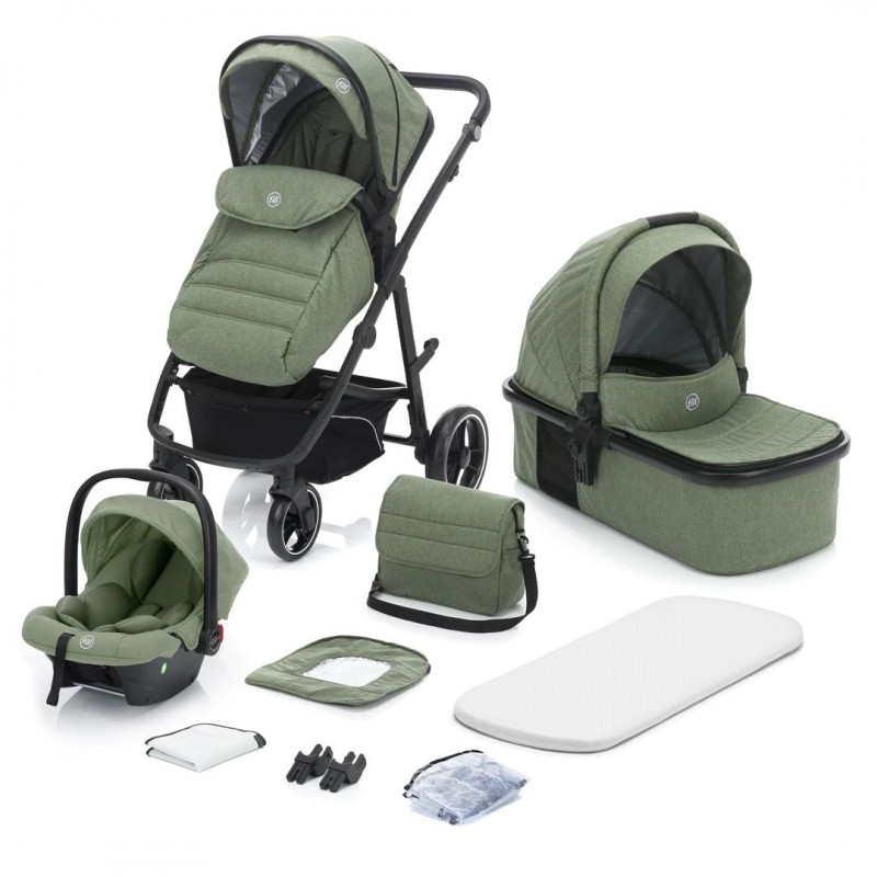 Carucior Jaguar 3 in 1 Fillikid Green Melange - imagine 10