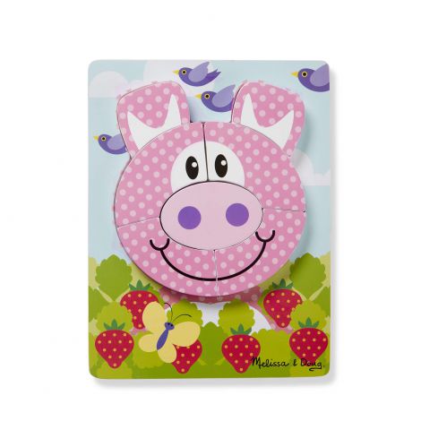 Set 4 Puzzle Animale Melissa & Doug Lemn - imagine 6