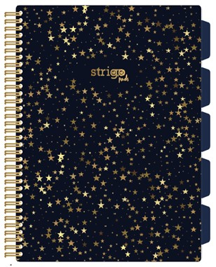 Caiet Spirala Strigo Stars A4 Matematica