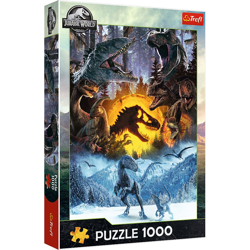 Puzzle Trefl 1000 Jurassic World - Distracție și Relaxare