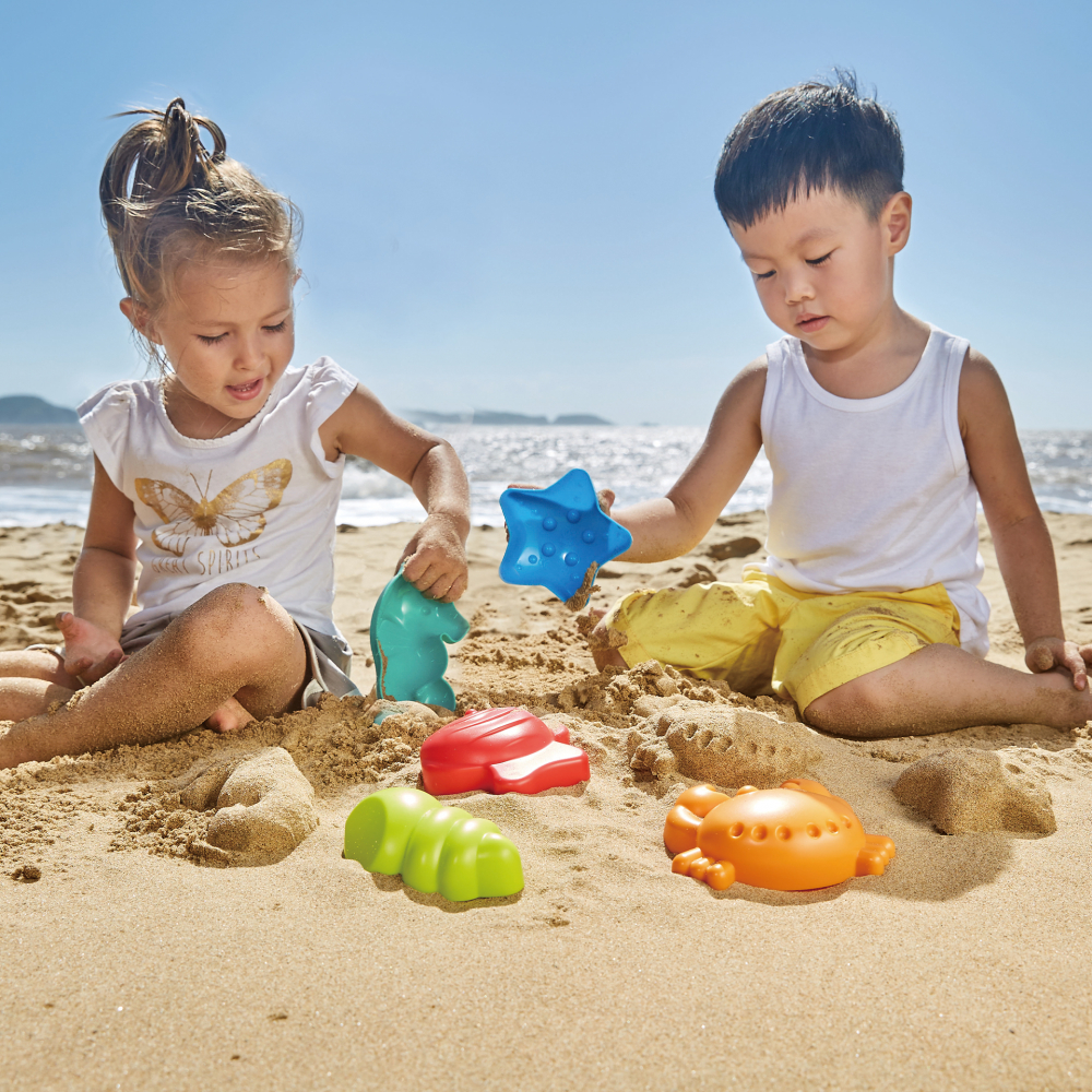 Hape Jucarie Plajă Creaturi Marine - Modelare Nisip