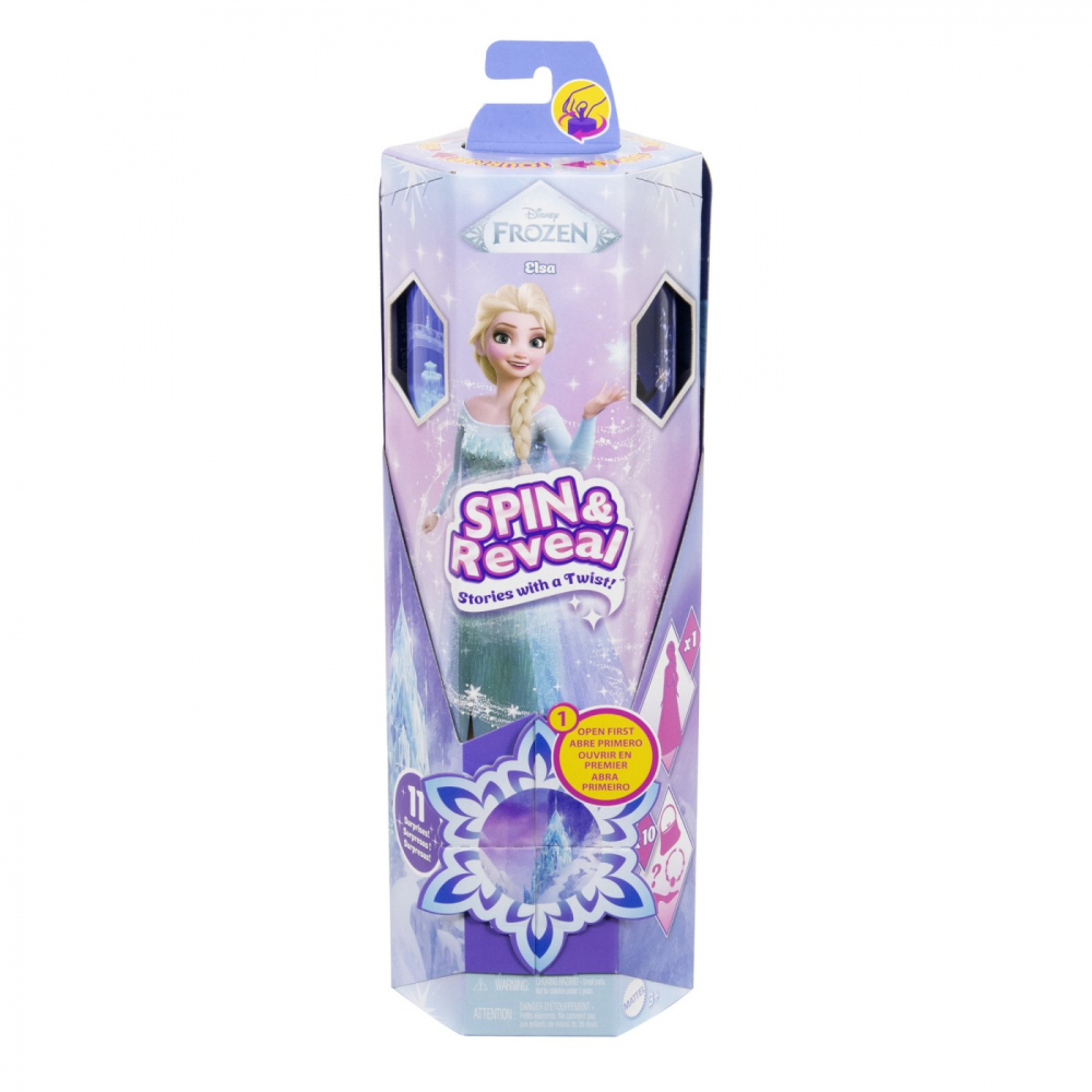 Păpușă Elsa Spin and Reveal Mattel | Joc Disney Frozen