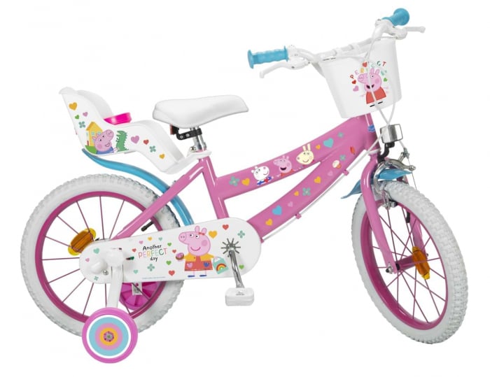 Bicicleta 16 Toimsa Peppa Pig cu Accesorii