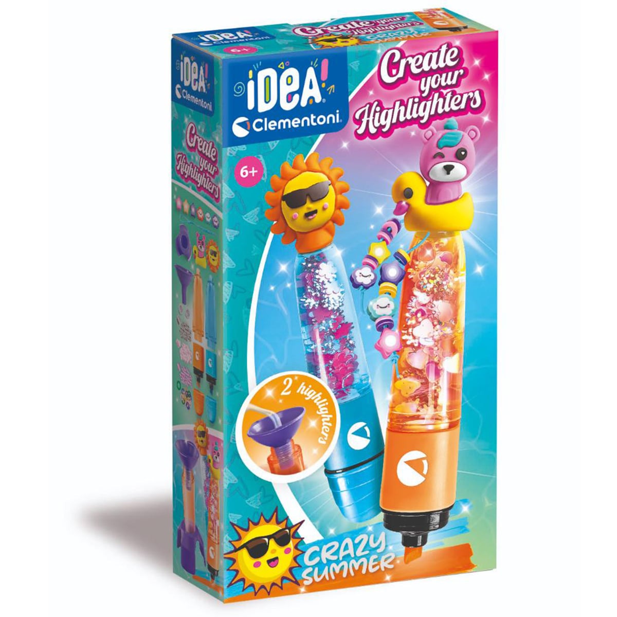 Set Clementoni Marker Decorat Crazy Summer
