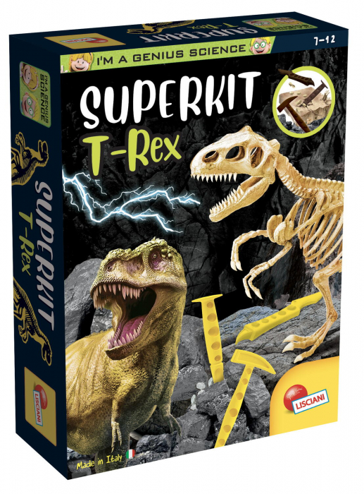 Kit Fosile T-Rex Lisciani | Joc Paleontolog