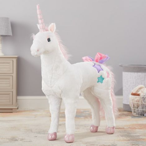 Unicorn Gigant Plus 114 cm Melissa&Doug - imagine 7