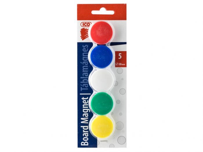 Magneți Whiteboard Ico 30mm - 5 buc SET