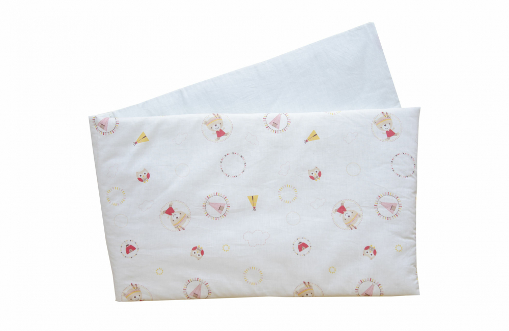 Set protecții patut KidsDecor Bumbac 50x100 cm