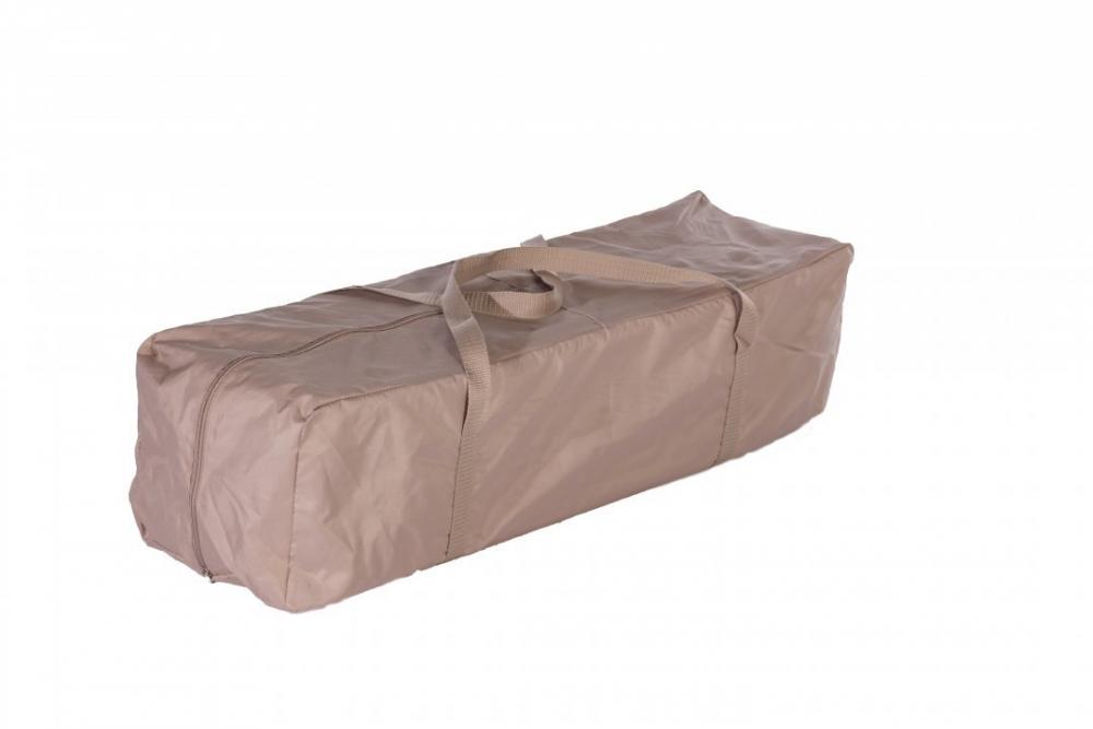Pătuț Bebe Royal Crem Pliabil, 2 Nivele, 120x60 cm - imagine 6
