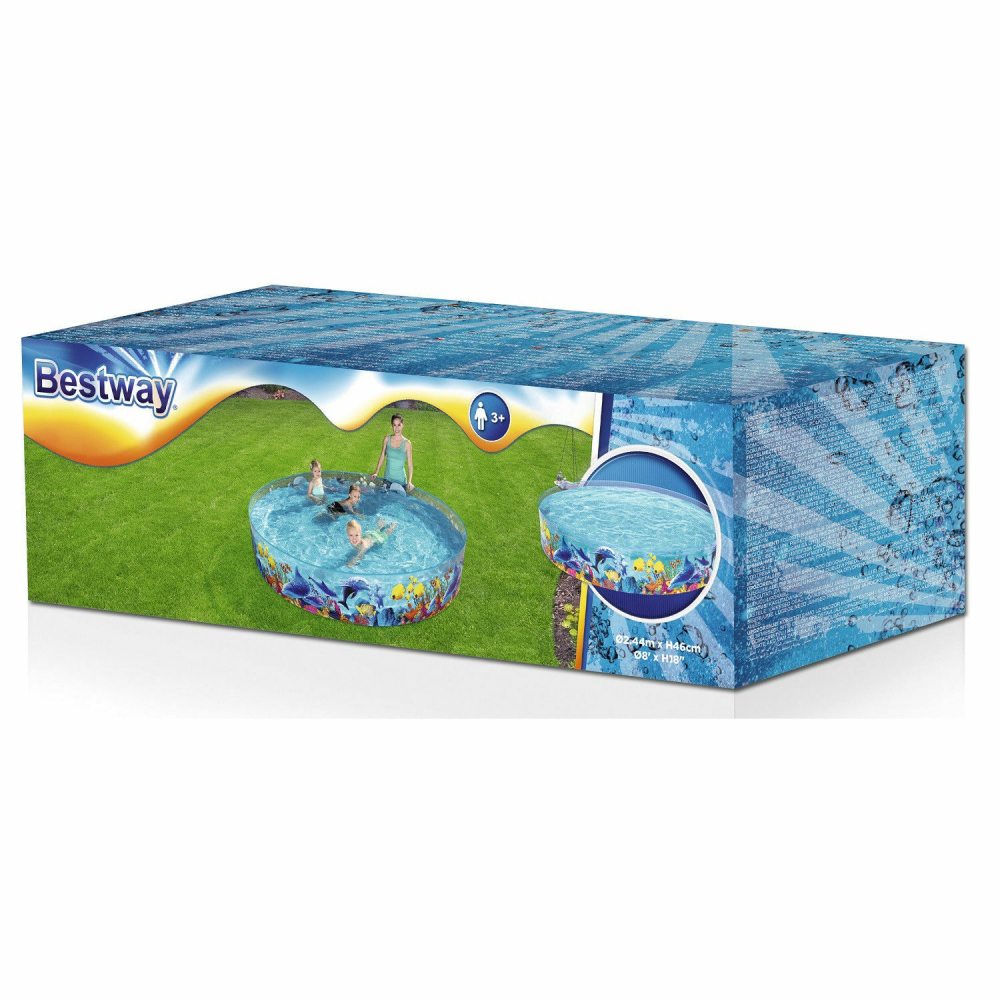 Piscina Bestway Fill n Fun 244cm pentru Copii Distracție Vară - imagine 3