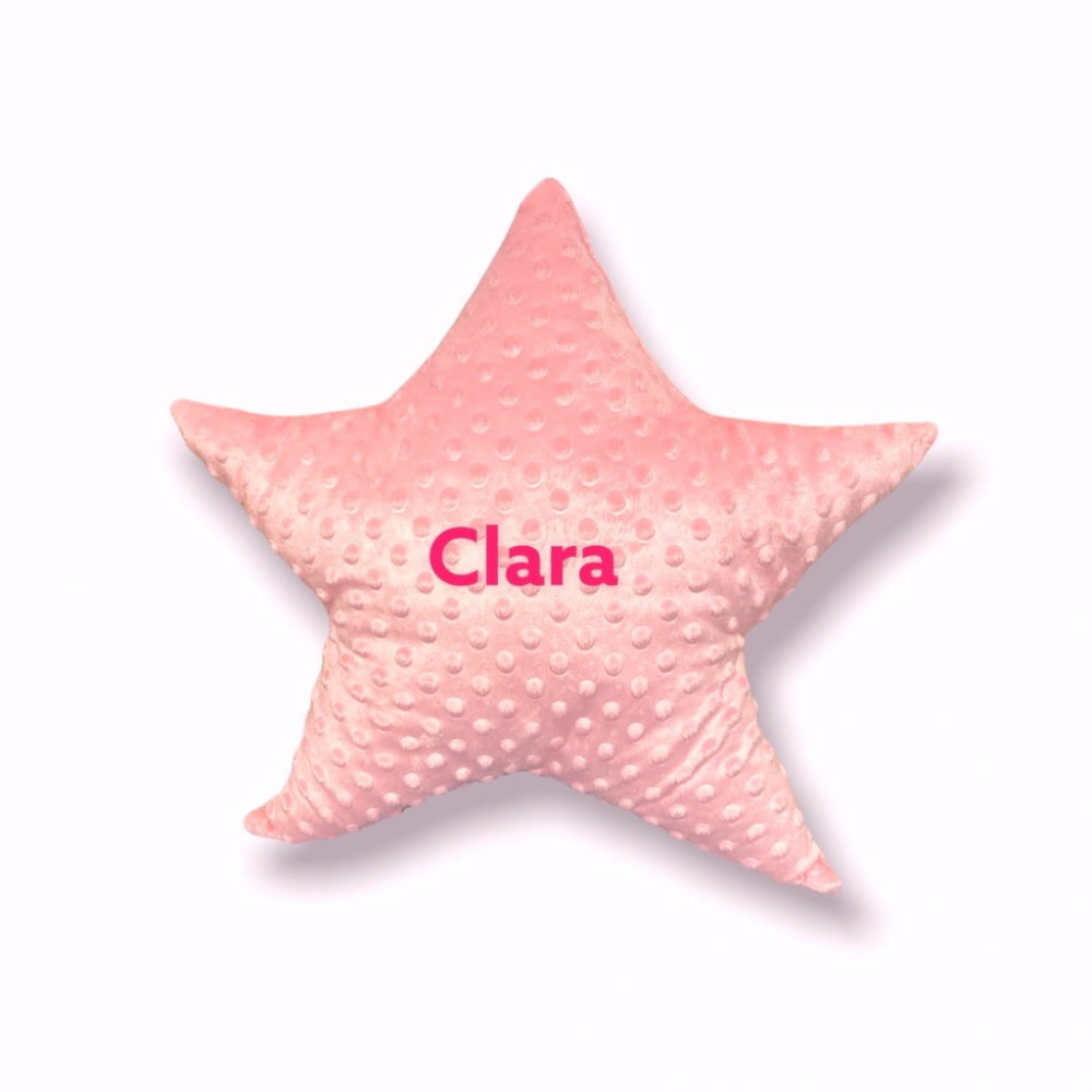Perna Steluta Minky Roz Personalizata | Deseda