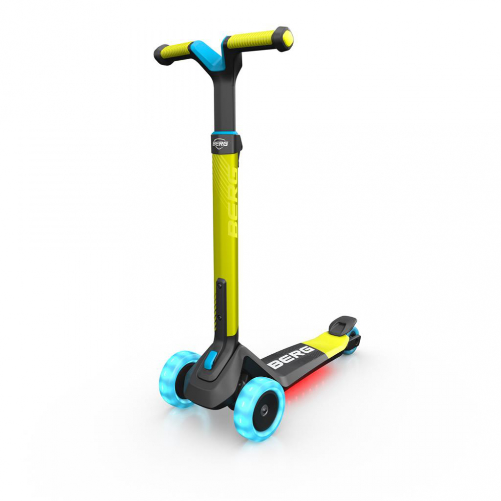Trotineta Berg Nexo Lime cu LED și Ghidon Reglabil - imagine 7