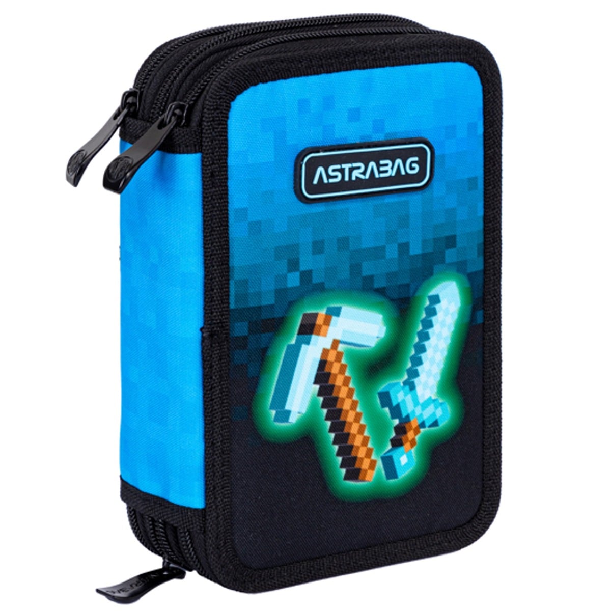 Penar AstraBag Jumbo 46 piese Blue Pixel
