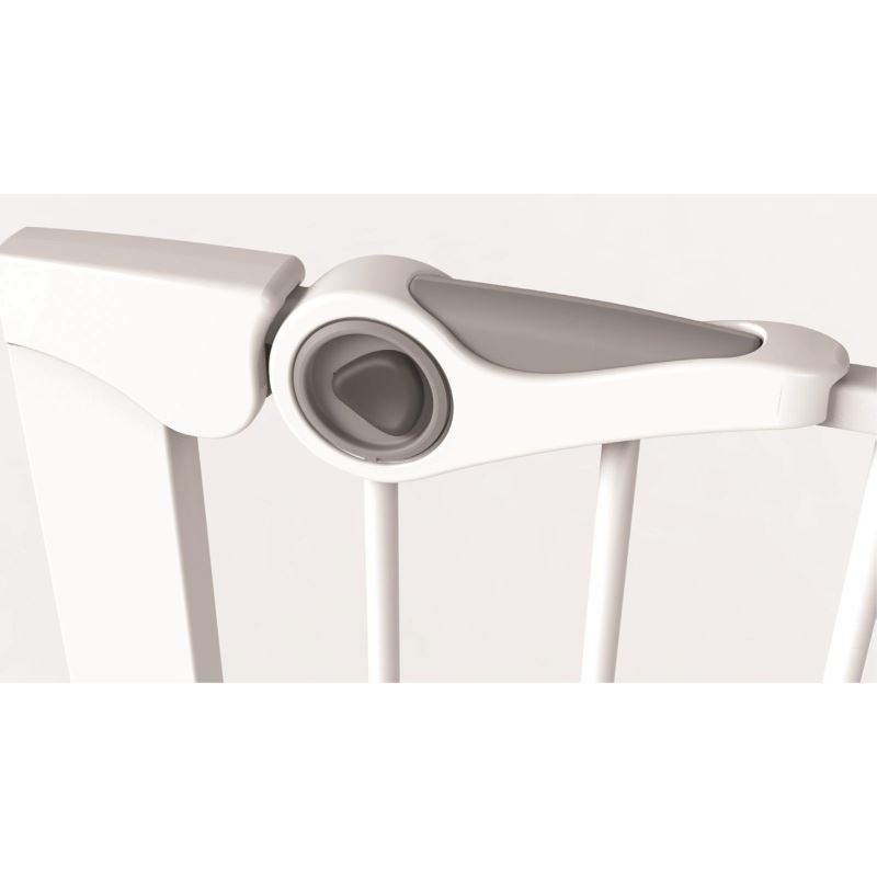 Poartă Siguranță Noma Easy Fit, Metal Alb, 75-82 cm - imagine 2