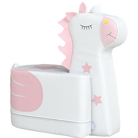 Fotoliu Puf Unicorn Moje Bambino - Sigur și Confortabil - imagine 2