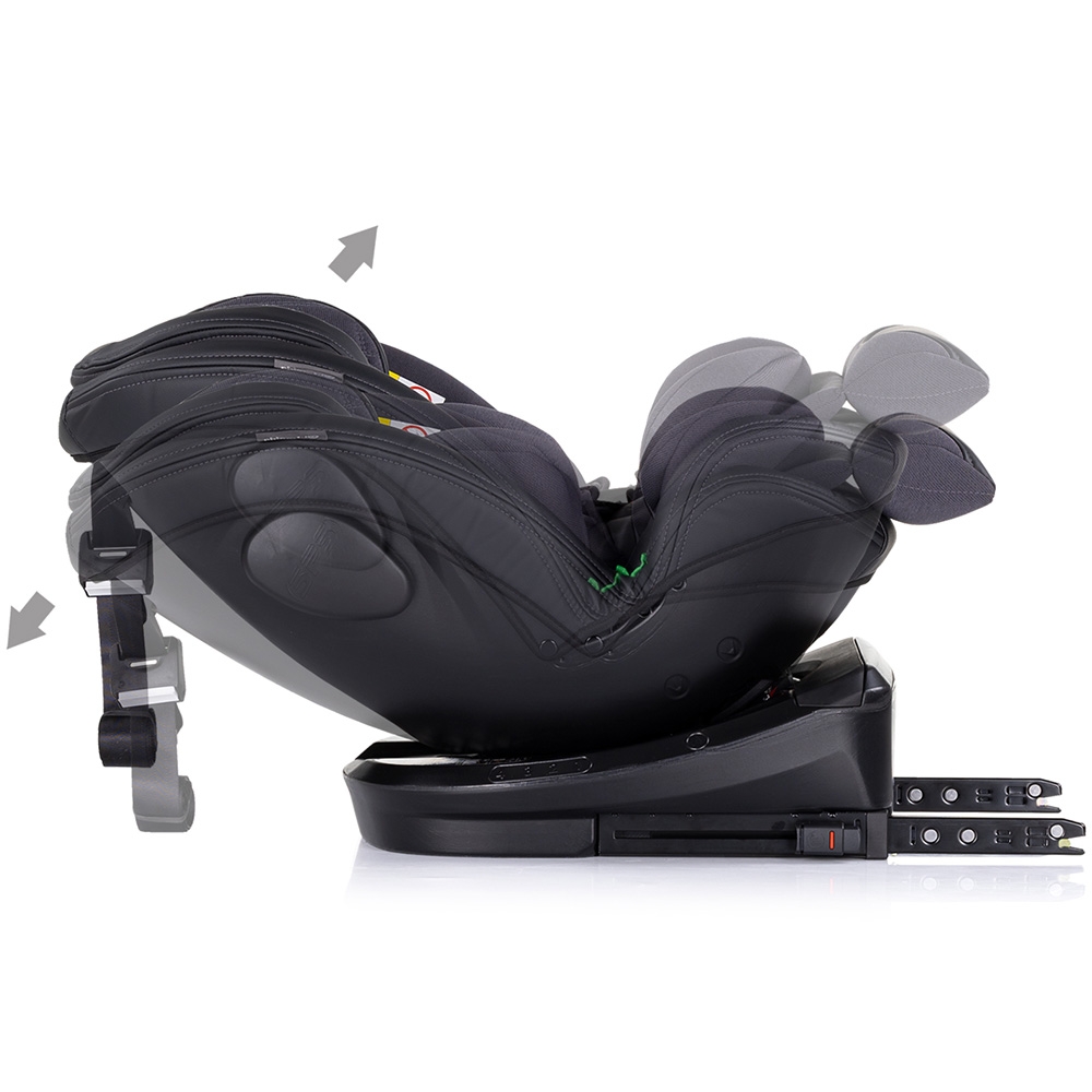Chipolino Hypnotic Anthracite Scaun Auto I-Size Rotativ - imagine 8