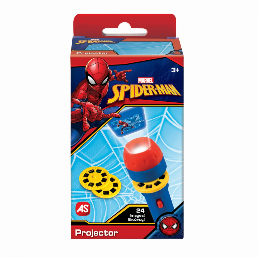 Mini Proiector Spiderman AS - Joc Educativ Copii