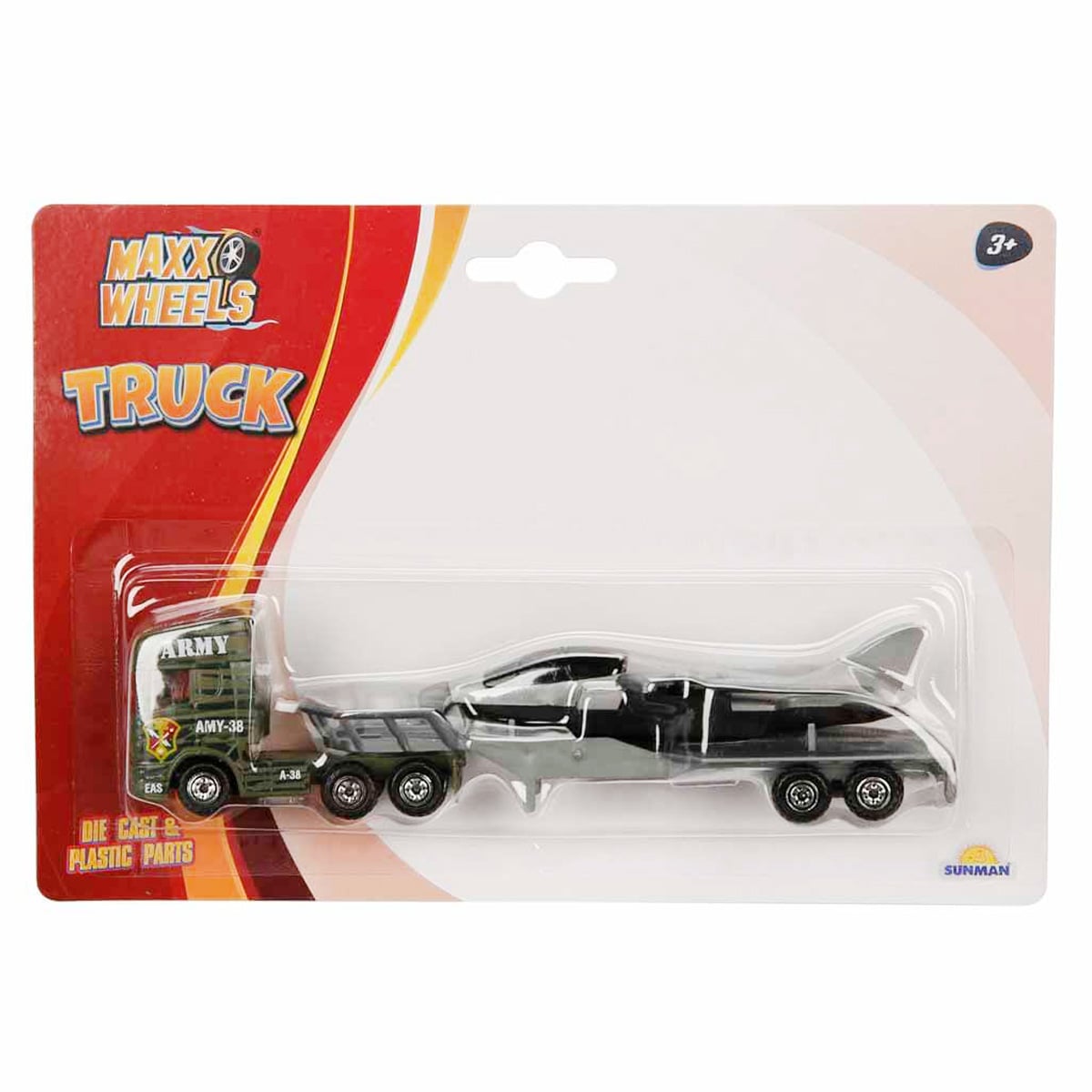 Set Transportator cu Aeroplan Maxx Wheels