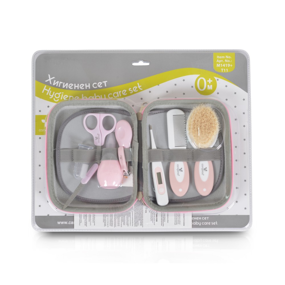 Set Ingrijire Bebelusi Cangaroo Pink