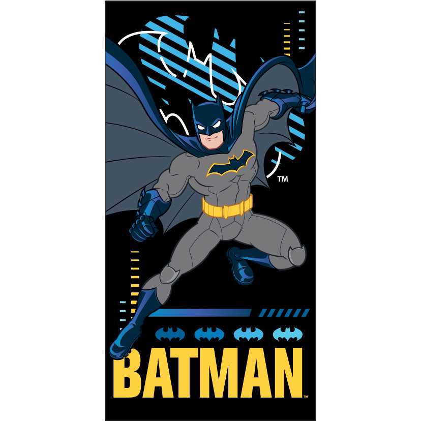 Prosop Plajă Batman Microfibra Eplusm 70x140 cm - imagine 3