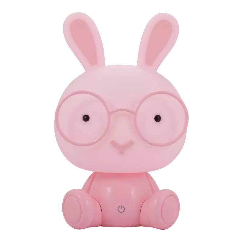 Lampa Veghe Iepuras Pink Nicekids - Somn Linistit - imagine 4