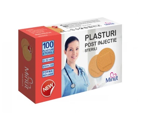 Plasturi Minut Post-Injecție 100 buc