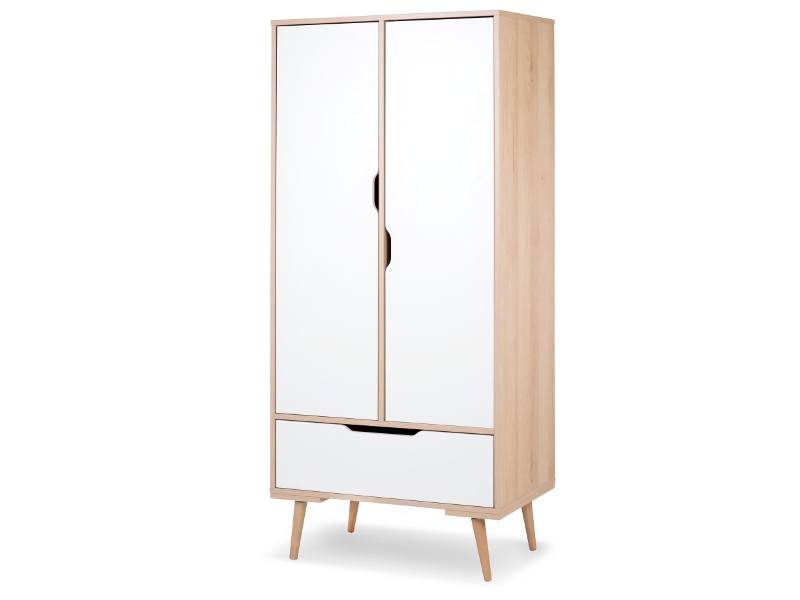 Dulap Klups Sofie Natur-Alb Spatio - imagine 2