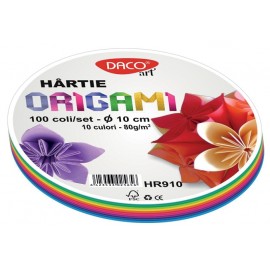 Hârtie Origami Rotundă Daco 100 Coli