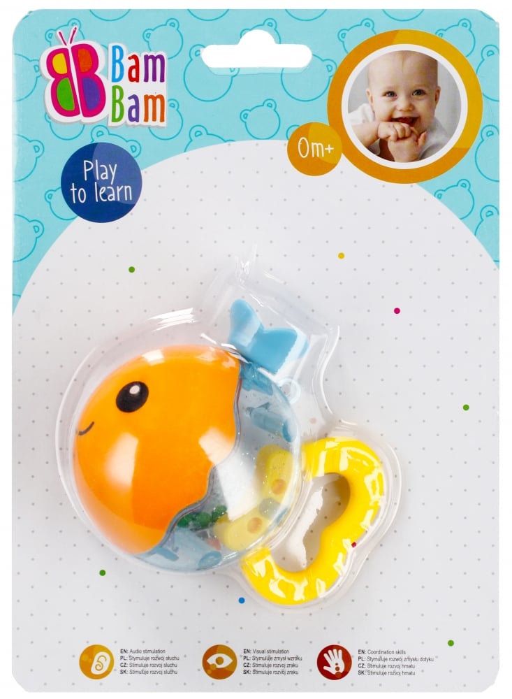 Zornaitoare BamBam Peste | Jucarie Educationala 0+