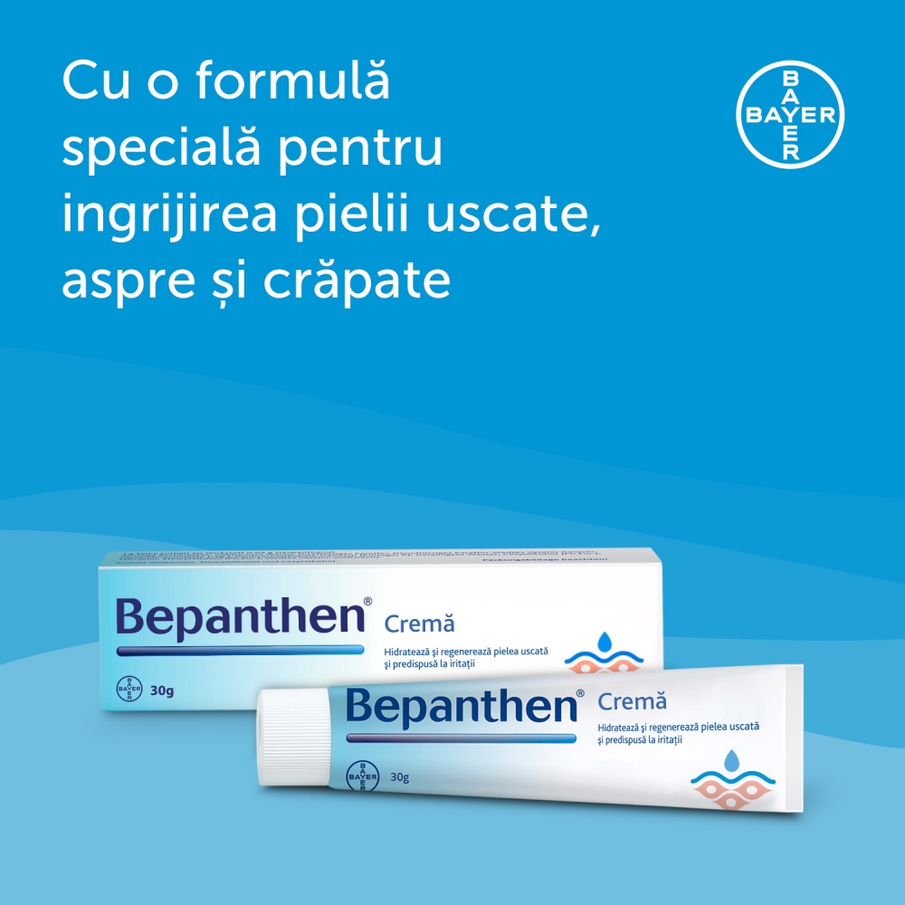 Bepanthen Crema 30g - Hidratare și Regenerare - imagine 3