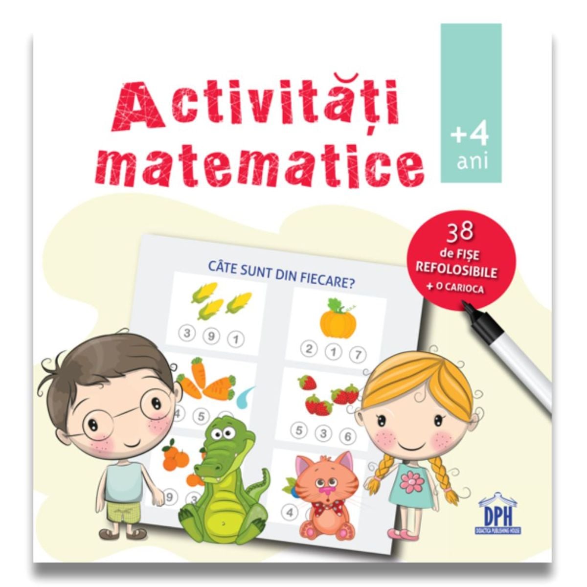 Activitati matematice Dph - 38 fise refolosibile