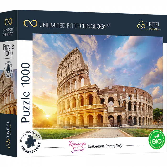 Puzzle Trefl UFT 1000 Coloseum Roma - Tehnologie UFT