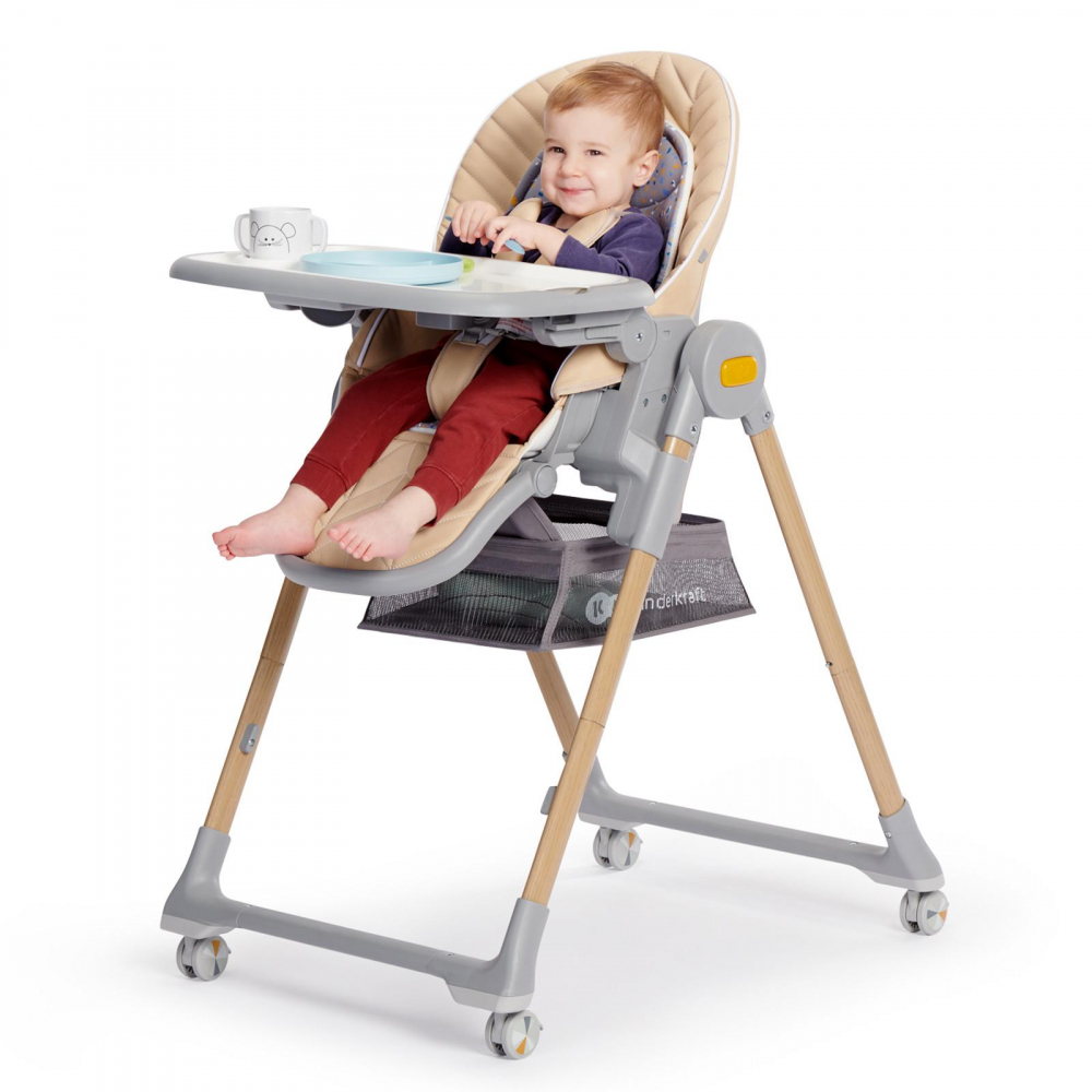 Kinderkraft Lastree 2-in-1 Scaun Masa Copii Lemn - imagine 5