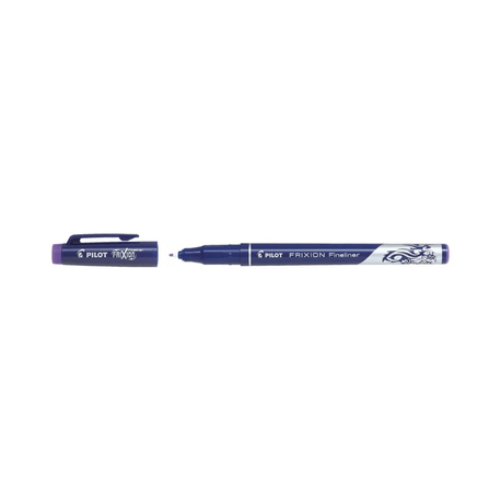 Fineliner Pilot Frixion 0.45 mm Violet, Ştergător